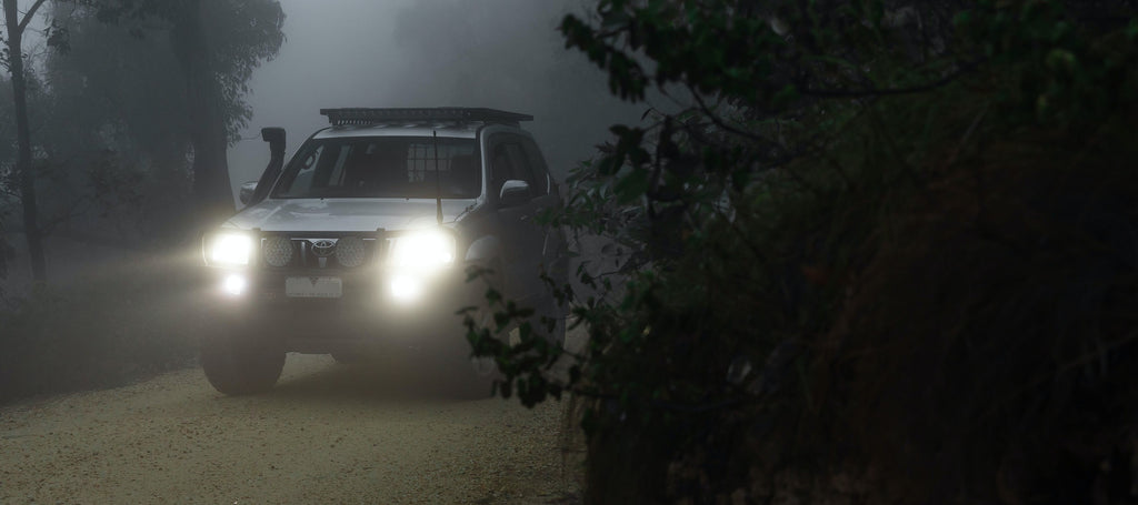 STEDI LED fog lights for ARB Deluxe Bull Bar