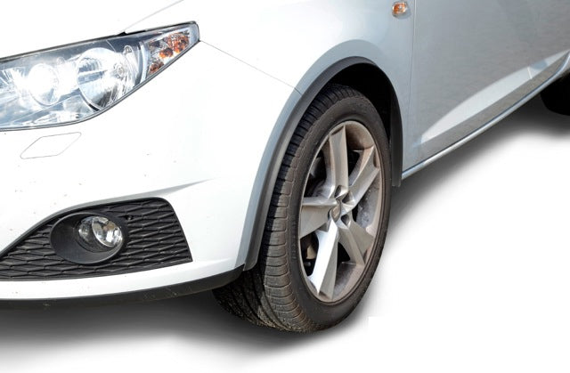 Fender flares 30 mm 4 pieces á 2 meters (made of black hard rubber)