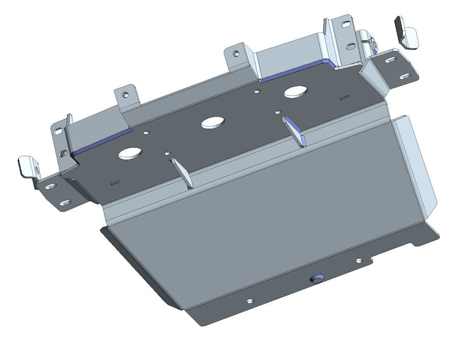 Winch Mounting Kit - Ford Ranger Raptor (Gen. 1; 2019-2022) - Without Winch