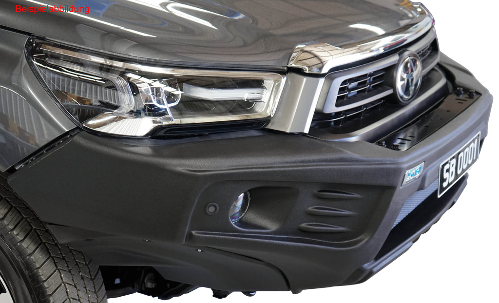 ARB Stealthbar HD winch bumper for Toyota Hilux (from 2015+) with certificate, fog lights, mounting kit
