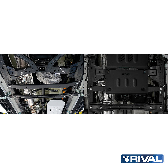 RIVAL4x4 underrun protection complete for Ford Ranger (Next-Gen, PX4 from 2022-)
