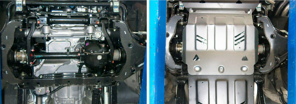 RIVAL4x4 complete underbody protection for Mitsubishi Pajero Sport & L200/Triton KL & Fiat Fullback (from 2015-)