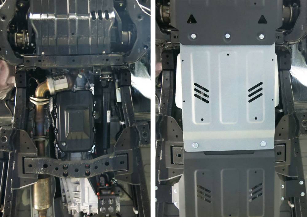 RIVAL4x4 complete underbody protection for Mitsubishi Pajero Sport & L200/Triton KL & Fiat Fullback (from 2015-)