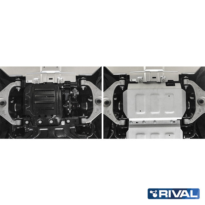 RIVAL4x4 underbody protection complete for Ford Ranger (PX1-PX2 from 2011-19)