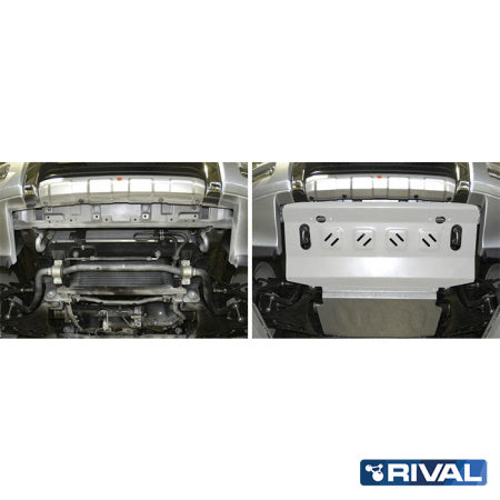 RIVAL4x4 underbody protection (radiator) for Mitsubishi Pajero (2006-2022)