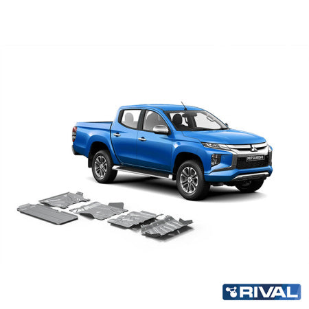 RIVAL4x4 complete underbody protection for Mitsubishi Pajero Sport & L200/Triton KL & Fiat Fullback (from 2015-)
