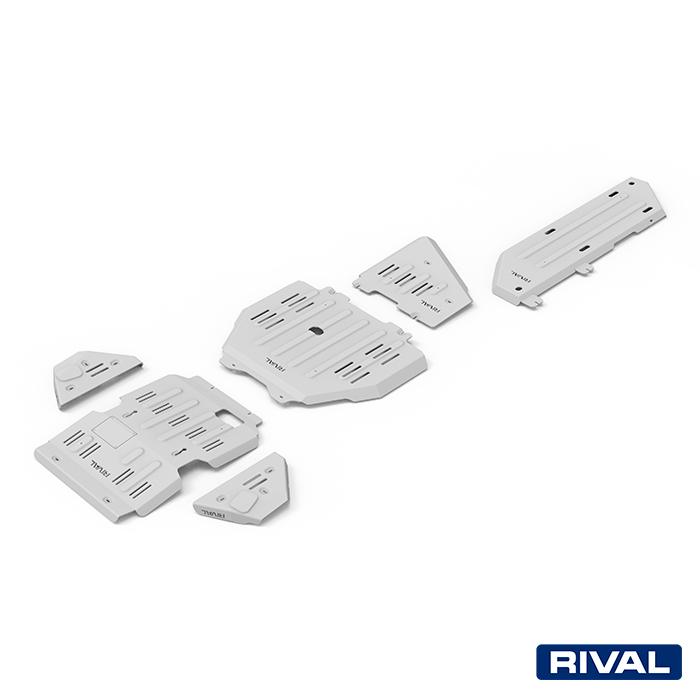Skid Plates (Sets) Toyota Land Cruiser Prado 2024-; 2.8L. / diesel