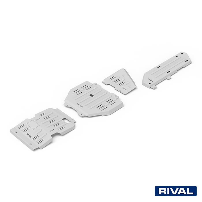 Skid Plates (Sets) Toyota Land Cruiser Prado 2024-; 2.8L. / diesel