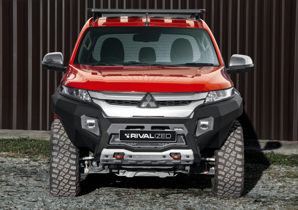 RIVAL4x4 aluminum HD winch bumper for Mitsubishi L200 / Triton (from 2019-)
