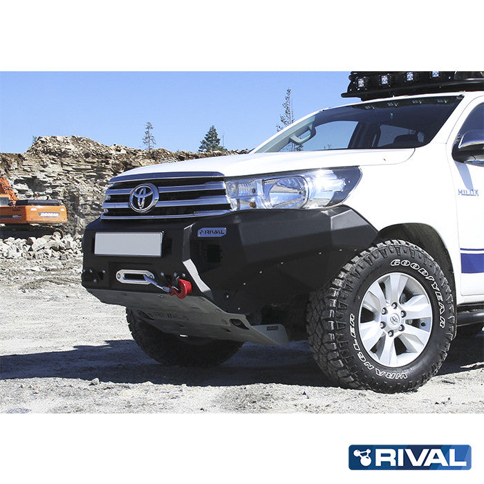 RIVAL4x4 aluminum HD winch bumper for Toyota Hilux (2015-2020)