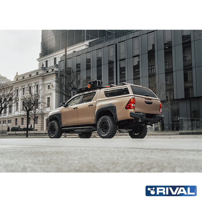 RIVAL4x4 aluminum rear bumper for Toyota Hilux REVO/VIGO (from 2011-)