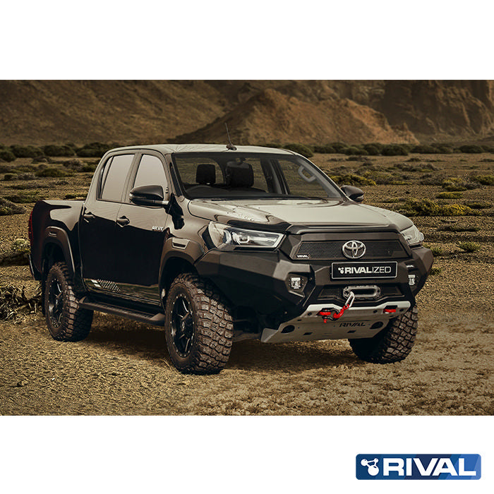 RIVAL4x4 aluminum HD winch bumper for Toyota Hilux (from 2021-)