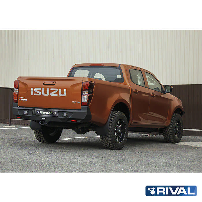 RIVAL4x4 aluminum rear bumper for Isuzu D-MAX (from 2012)