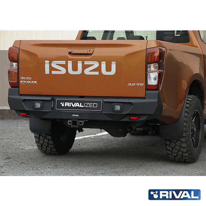 RIVAL4x4 aluminum rear bumper for Isuzu D-MAX (from 2012)