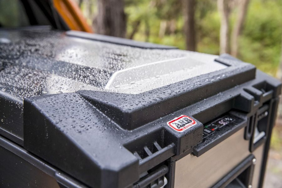 ARB stainless steel cool box 60 L, "ELEMENTS" 12V/24V/220V