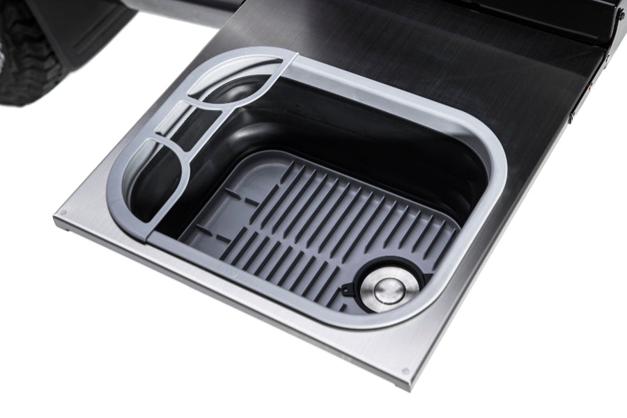 ARB foldable sink for e.g. SlideKitchen