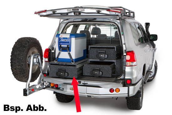 ARB OUTBACK Modular drawer with pull-out, grey