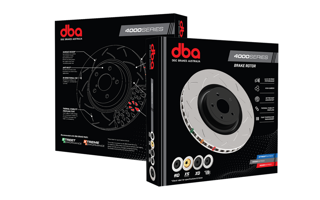 DBA Performance Brakes - Ford F150 4WD (2010-) - 4000 Series Brake Disc Set - T3 (Front)
