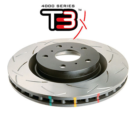 DBA Performance Brakes Set - Jeep Wrangler (JK, 2007-2018) - 4000 series - T3 (Rear)