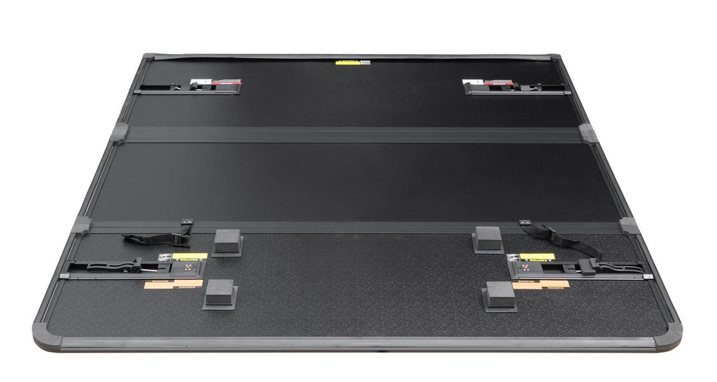 Folding loading area cover - VW Amarok DoKa (from 2023-) - Aluminium Black