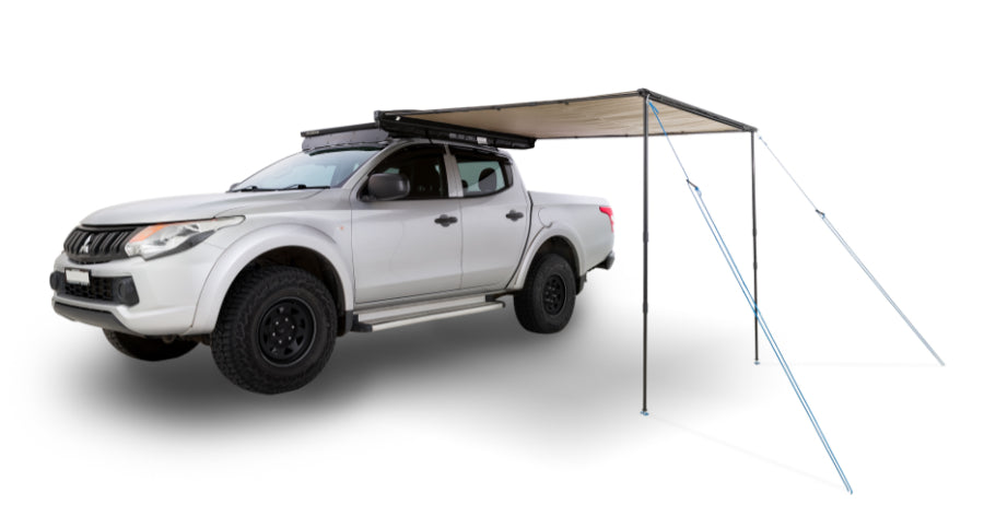 Rhino Rack Sunseeker III awning, with "STOW IT" 2000mm (long) x 2100mm (wide, extension)