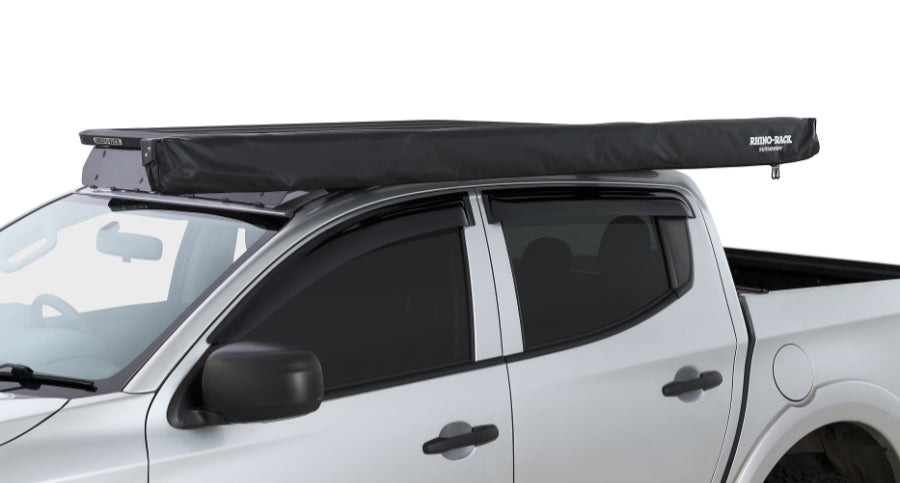 Rhino Rack Sunseeker III awning, with "STOW IT" 2500mm (long) x 2100mm (wide, extension)