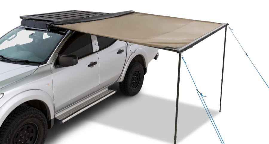 Rhino Rack Sunseeker III awning, with "STOW IT" 2500mm (long) x 2100mm (wide, extension)