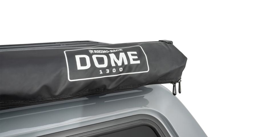 Rhino Rack Dome 1300 awning, 1300x2500mm, with "STOW IT"