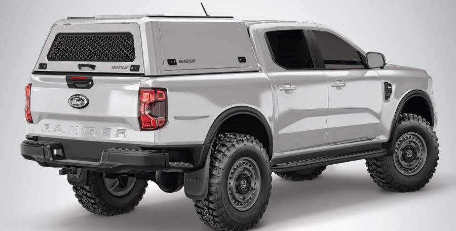 RSI EVO Commercial stainless steel hardtop - Ford Ranger DoKa (P703 from 2023-)