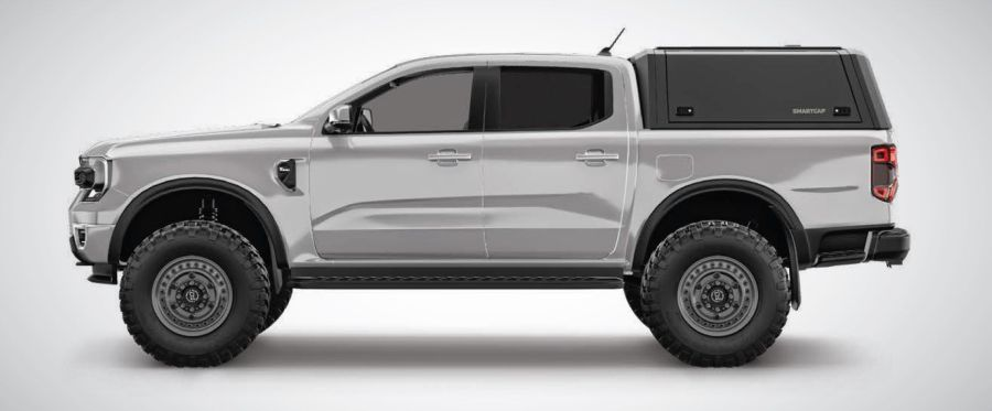 RSI EVO DEFENDER stainless steel hardtop - Ford Ranger DoKa (P703 from 2023-)