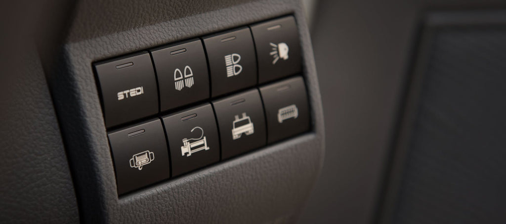 STEDI Switch Fascia Panel for Toyota 70s Landcruiser