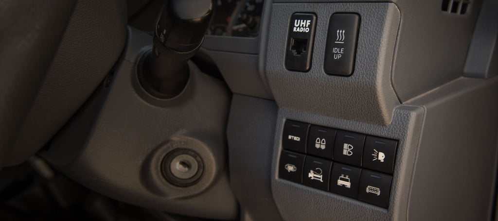 STEDI Switch Fascia Panel for Toyota 70s Landcruiser