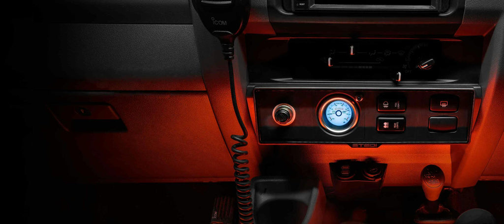 STEDI Modular Switch Panel - Toyota Landcruiser 70 Series - Center Console (Basic Unit)
