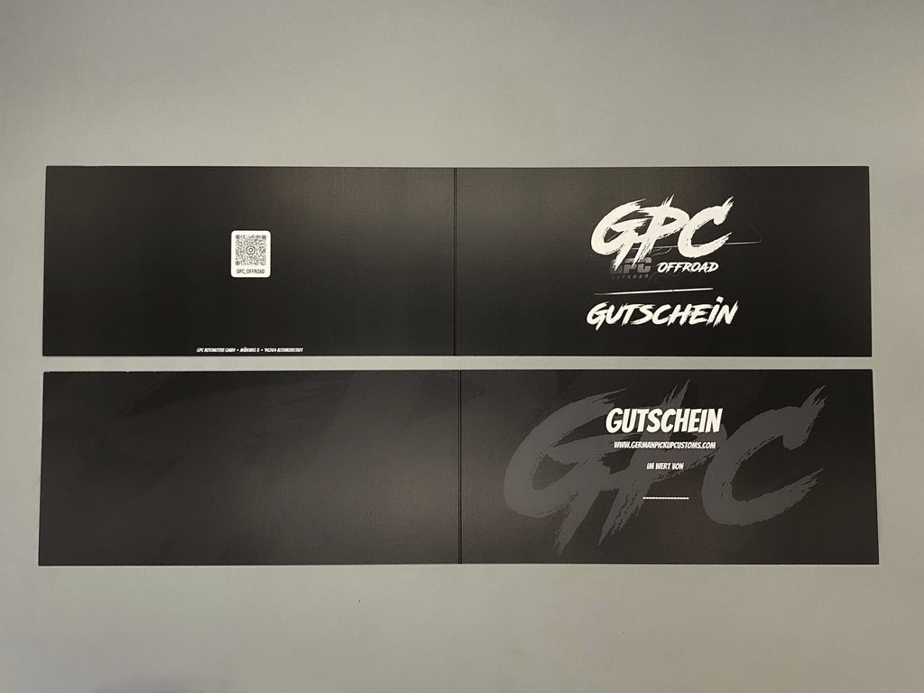 GPC-Offroad.com - Gift Voucher