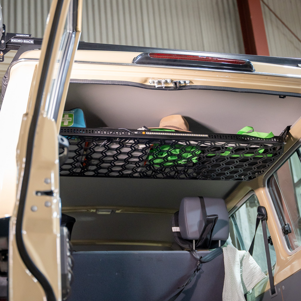 Hinteres Dachregal (Molle Panel) für Toyota LC 78 - Pirate CAMP CO.