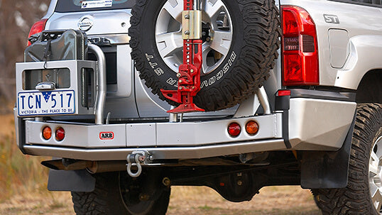 ARB rear bumper Nissan Patrol GR '05->, Black