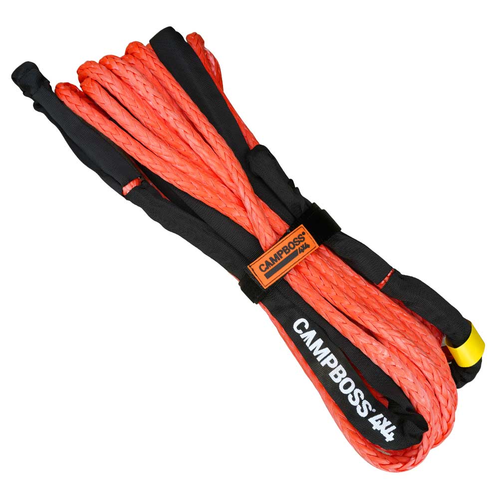 All 4 Adventure CampBoss4x4 winch extension rope: 11mm - 15m - 10,000kg MBS