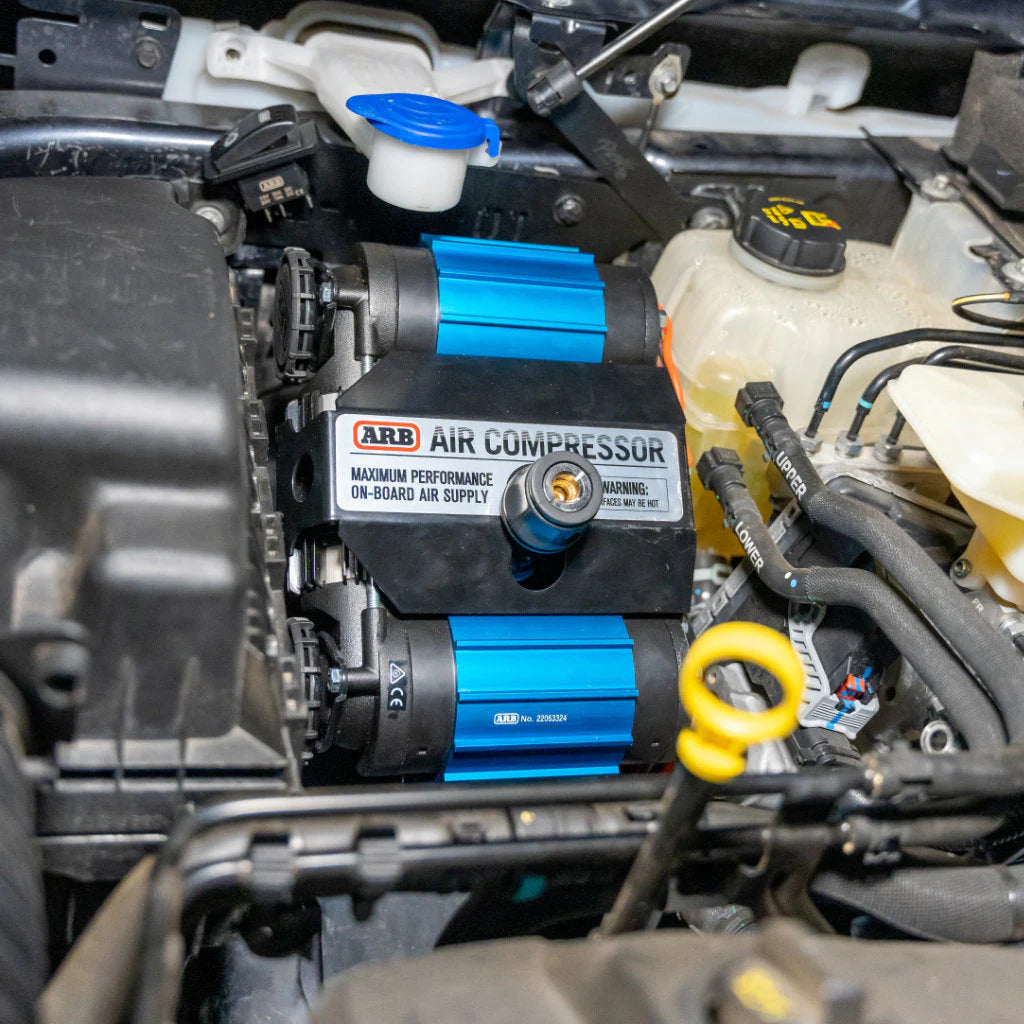 Universal Motorraumhalterung Luftkompressor für Ford Ranger (ab 2022+) - Pirate CAMP CO.