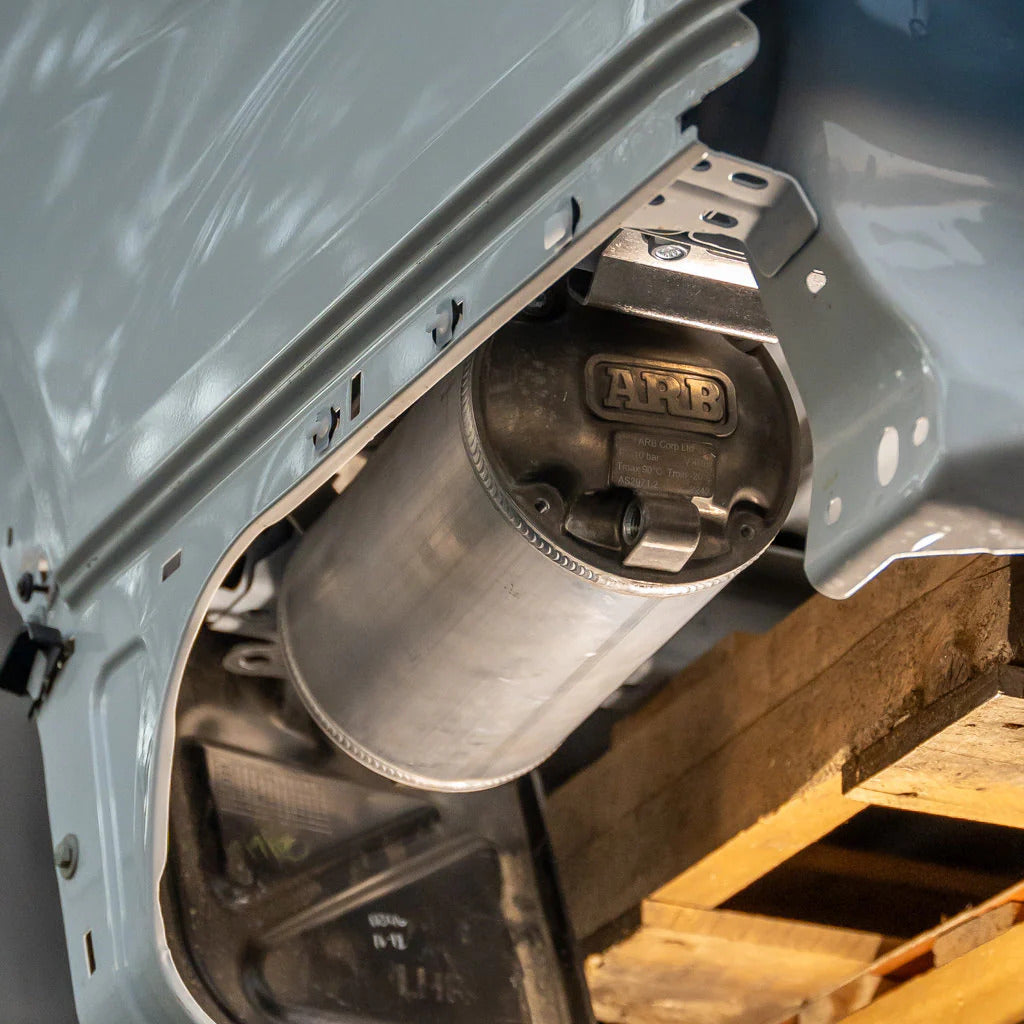 ARB AIR tank mount under truck bed for Ford Ranger Raptor (2022+) - Pirate CAMP CO.