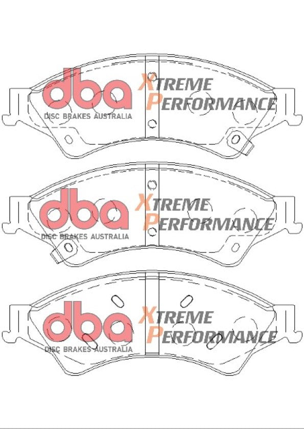 Brake Disc Kit - VW Amarok 2.0TDI & 3.0TDI (2010-2022) - 4000 Series T3 Slotted & Xtreme Performance Brake Pads (2x DBA42238S + DB1915XP)