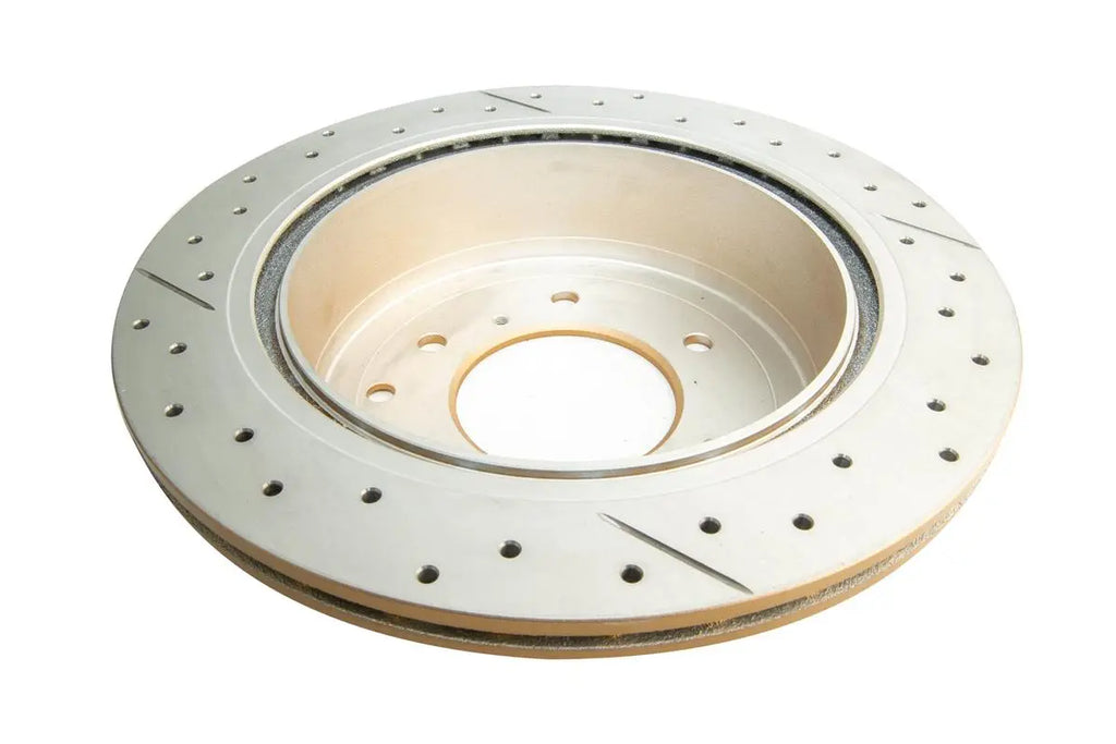 DBA Performance Brakes - Mitsubishi Pajero (1999-2019) - Street Performance Brake Discs X-Gold & Pads (SP) Set - (Rear)