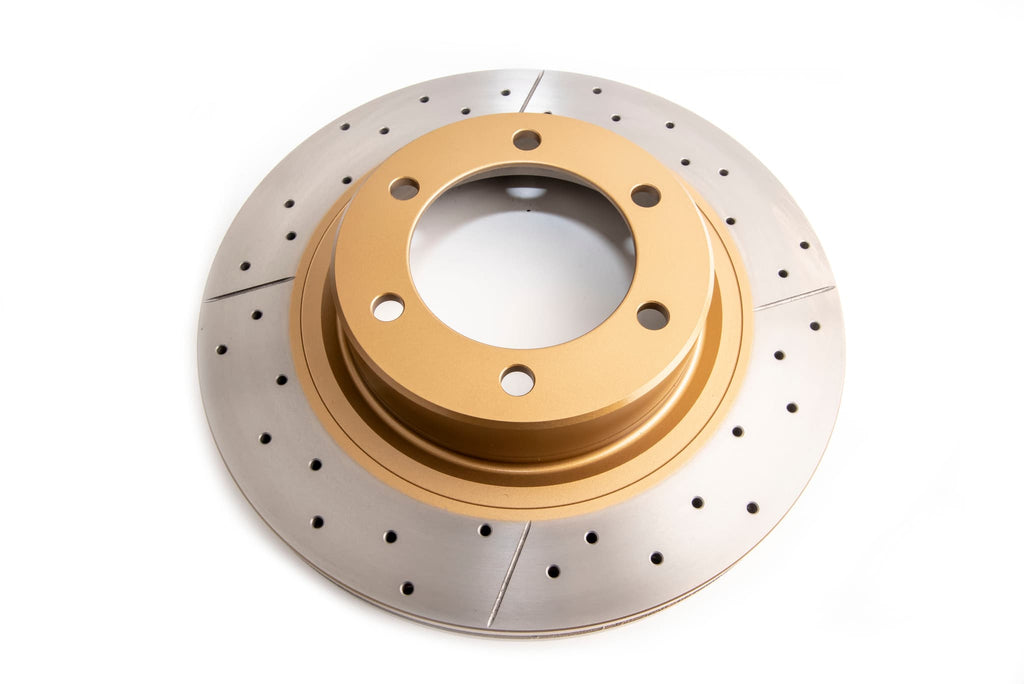 DBA Performance Brakes - Toyota Land Cruiser GRJ120 - X-Gold Street brake discs (front)