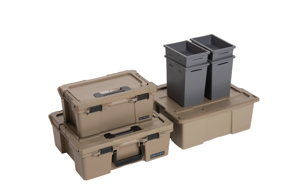 DECKED drawer system Ford Ranger & VW Amarok D/CAB (from 2023-)