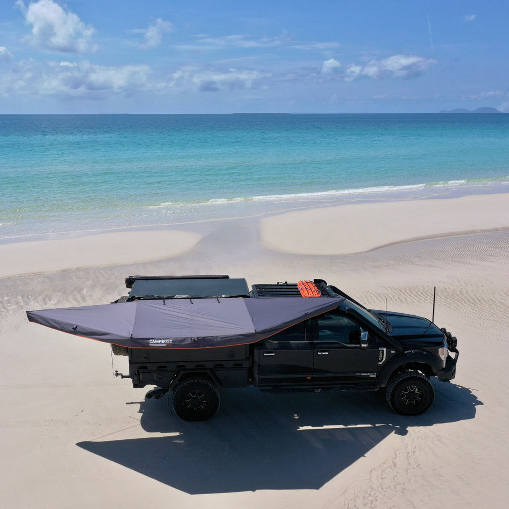 CampBoss BOSS SHADOW 180 degree awning