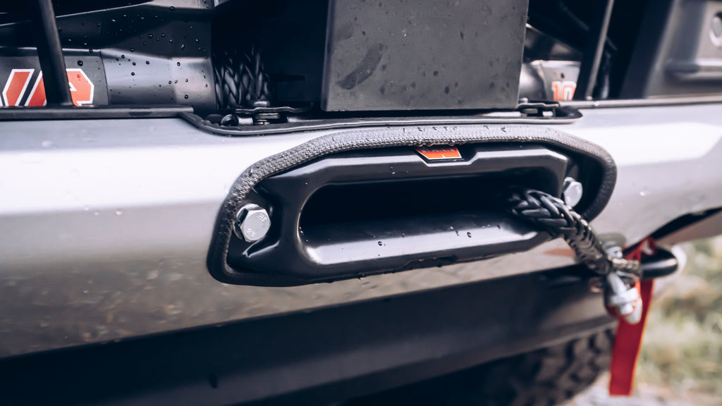 Cable winch carrier for Ford Ranger & VW Amarok (from 2023-)