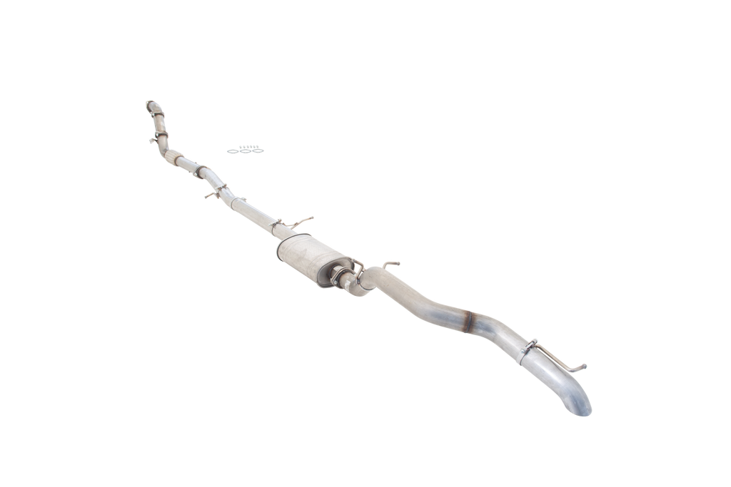 3" Turbo-Back System, 409 Edelstahl (nur für den Einsatz auf der Rennstrecke und im Gelände)