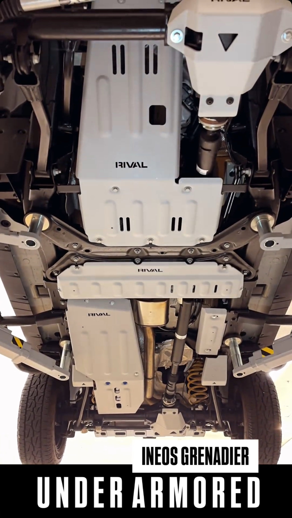 RIVAL4x4 underbody protection complete (6 pieces) for Ineos Grenadier 4WD from 2023- (3.0V6, 3.0TD)