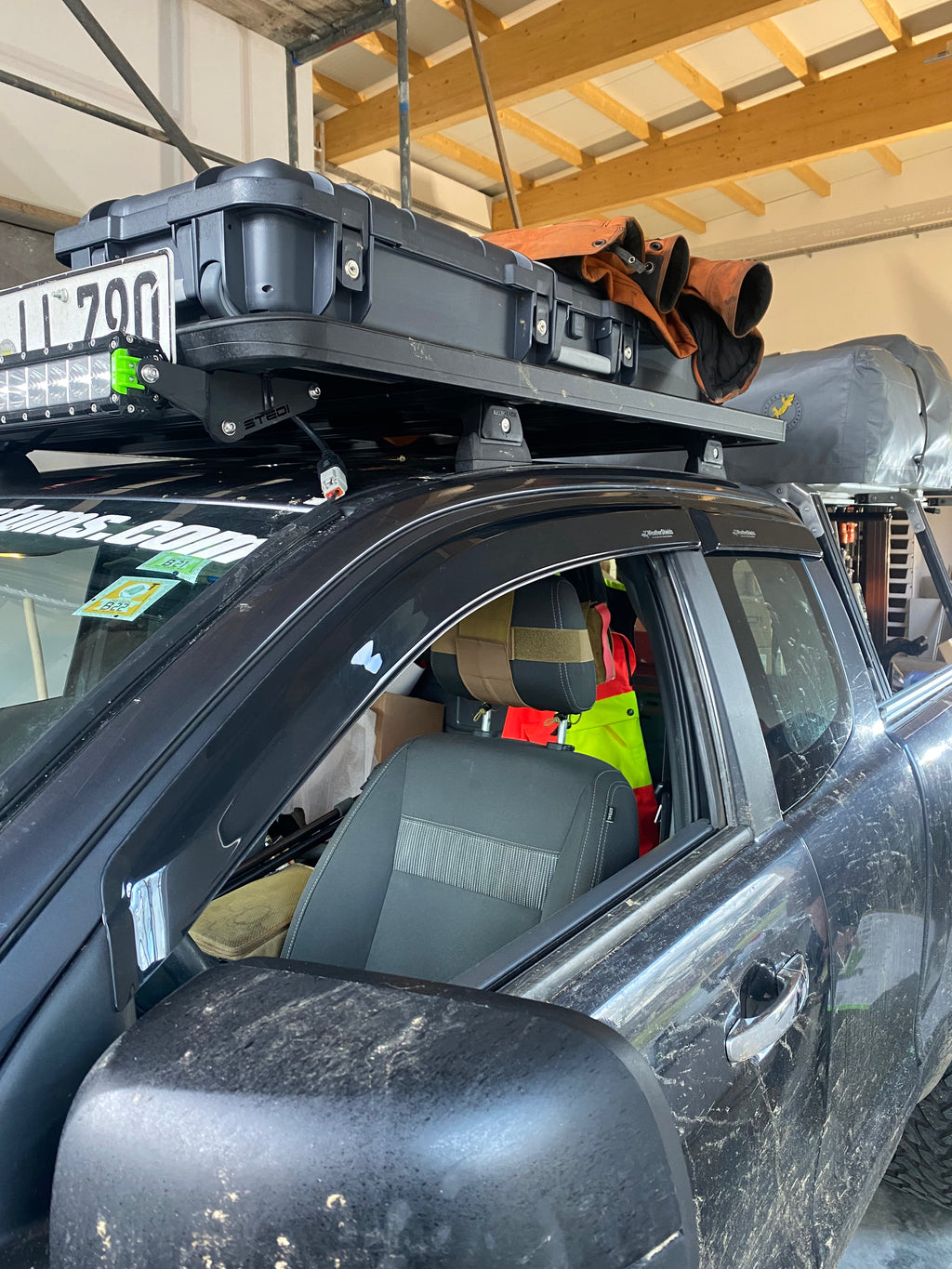 WeatherShields Wind Deflectors for Ford Ranger ExtraCap PX 1/2/3