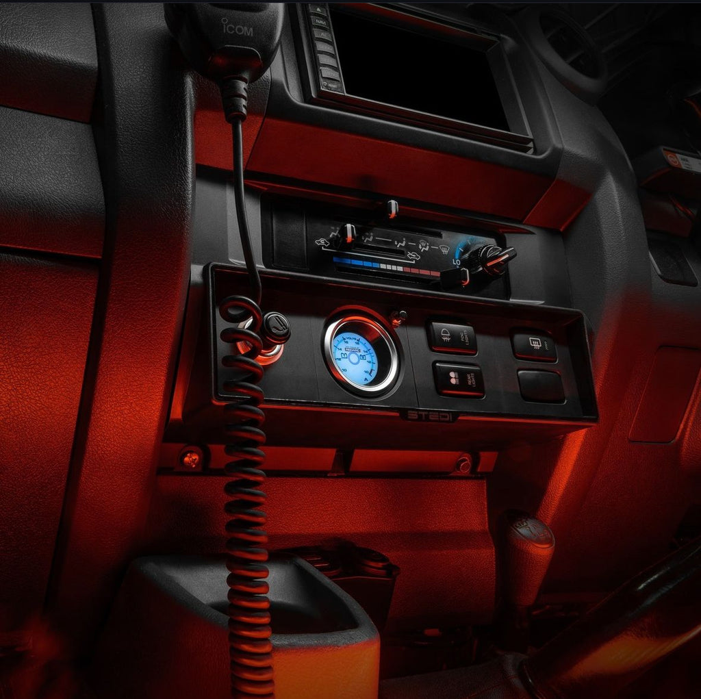 STEDI Modular Switch Panel - Toyota Landcruiser 70 Series - Center Console (Basic Unit)