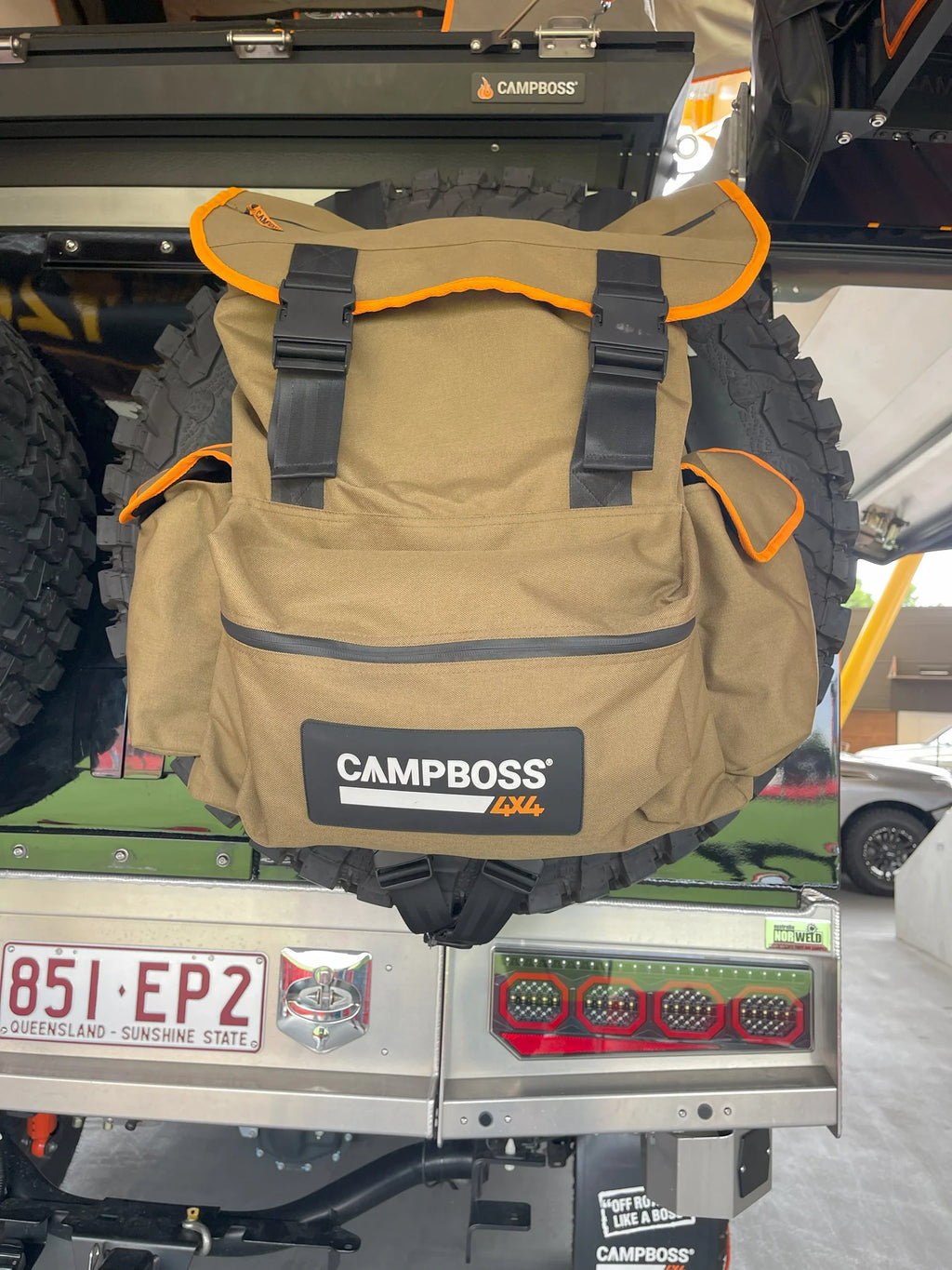 CampBoss Rear Tire Bag - spare wheel bag